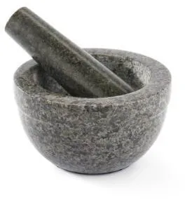 Rösle Mörser 0,35 Liter 14 x 8 cm Dunkelgrauer Granit
